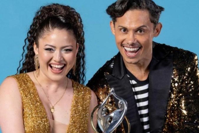 Silvero Pereira ‘derruba’ Wanessa Camargo e Manu Bahtidão e vence a Dança dos Famosos -  (crédito: Obeservatório da TV)