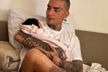 MC Guimê se derrete pela filha: ‘Nossa promessa’ -  (crédito: Observatório dos Famosos) -MC Guimê se derrete pela filha: ‘Nossa promessa’ -  (crédito: Observatório dos Famosos)