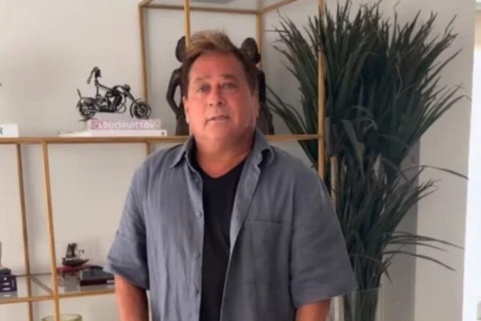 Leonardo deixa o hospital após internação -  (crédito: Observatório dos Famosos)