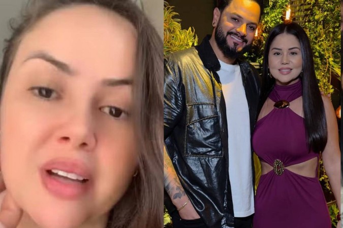 Ex de Diego, do hit ‘Tubarões’, se pronuncia após acusação de agressão contra atual do sertanejo -  (crédito: Observatório dos Famosos)