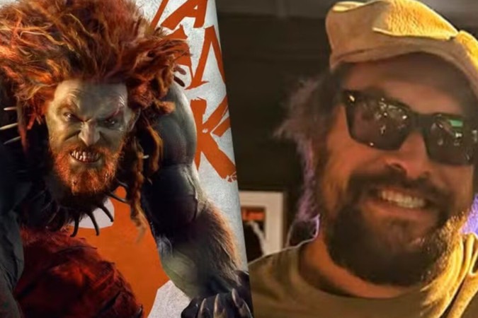 Jason Momoa surge em primeira foto como Blanka em ‘Street Fighter’ e brasileiros vibram -  (crédito: Observatório dos Famosos)