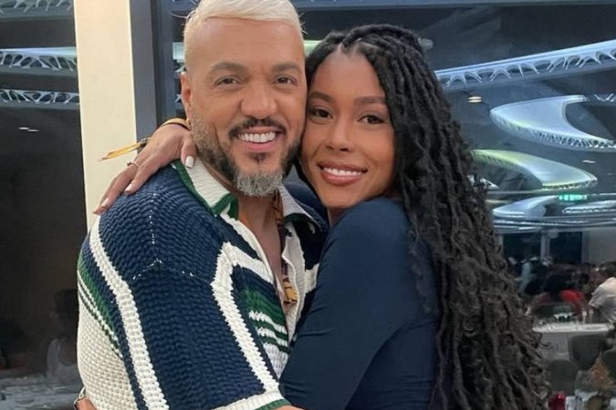 Giovanna Jacobina fala sobre relação com Belo após separação de Gracyanne Barbosa -  (crédito: Observatório dos Famosos)