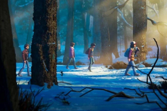 Animação Stranger Things: Histórias de 85, ambientada entre as temporadas 2 e 3, ganha novas imagens -  (crédito: Obeservatório da TV)