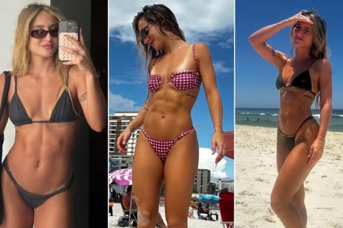 De biquíni, Bruna Griphao mostra resumo de dias de praia e exibe corpão -  (crédito: Observatório dos Famosos)