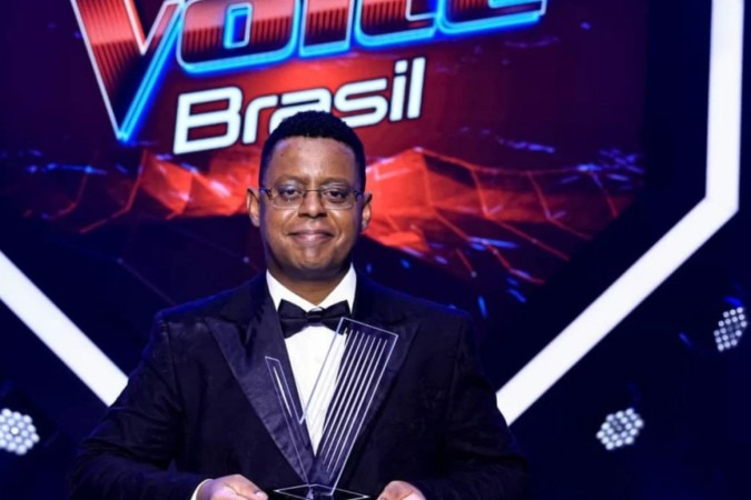 ‘Foi debaixo de muita luta’, desabafa Thiago Garcia após vencer o The Voice Brasil no SBT -  (crédito: Obeservatório da TV)