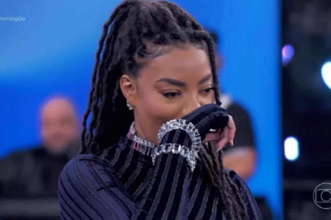 Ludmilla diz que SBT dá espaço para ato de racismo e toma atitude drástica -  (crédito: Obeservatório da TV)