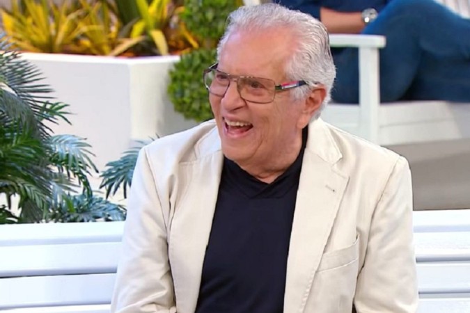 Para comover, SBT usa IA para promover encontro de Carlos Alberto com o pai -  (crédito: Obeservatório da TV)