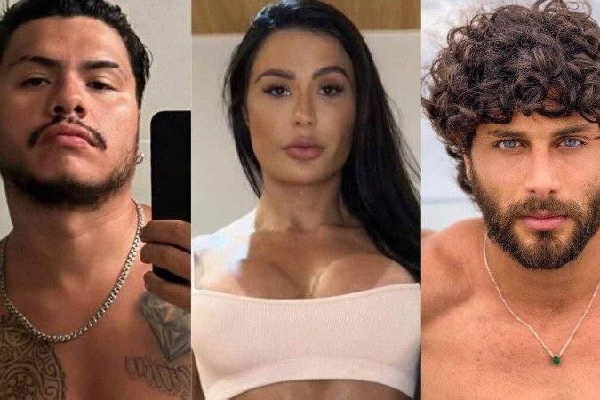 Relembre os famosos que tiveram nudes vazados em 2025 -  (crédito: Observatório dos Famosos)