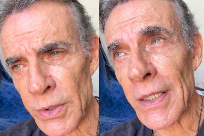 Após despejo e assalto, Mário Gomes pede ajuda na web e desabafa: “Está faltando para comer” -  (crédito: Observatório dos Famosos)