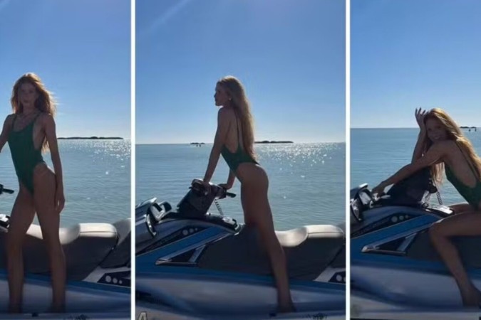 Sensual, Marina Ruy Barbosa surge em vídeo dançando música de Melody e Pedro Sampaio -  (crédito: Observatório dos Famosos)