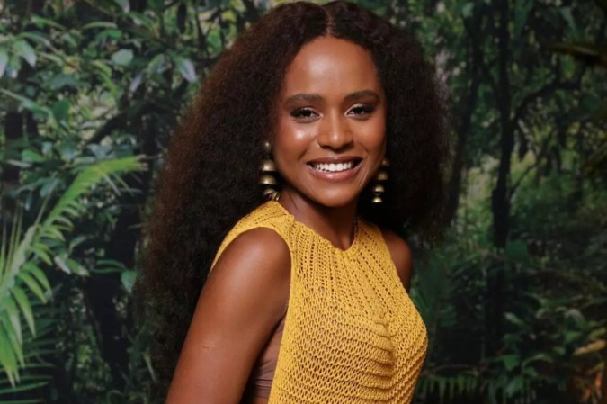 Duda Santos começa a se preparar para viver mocinha africana em novela -  (crédito: Obeservatório da TV)