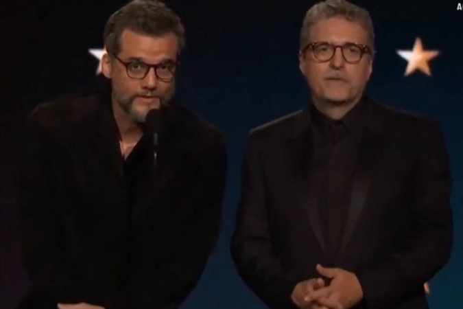 Wagner Moura faz piada após vitória por filme no Critics Choice Awards 2026 -  (crédito: Observatório dos Famosos)