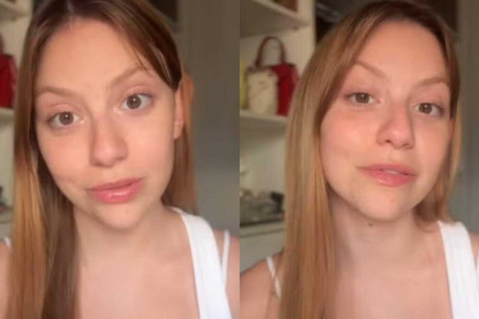 Aos 24 anos, neta de Carlos Alberto de Nóbrega revela diagnóstico de câncer de mama -  (crédito: Observatório dos Famosos)