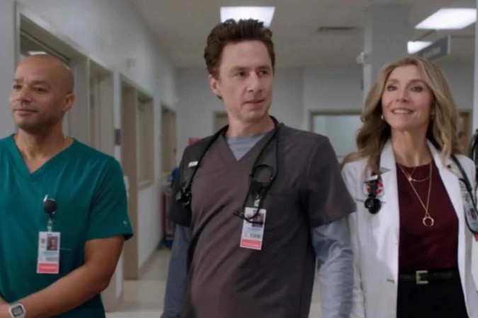 Scrubs volta com teaser irreverente e prepara reencontro no Hospital Sacred Heart -  (crédito: Obeservatório da TV)