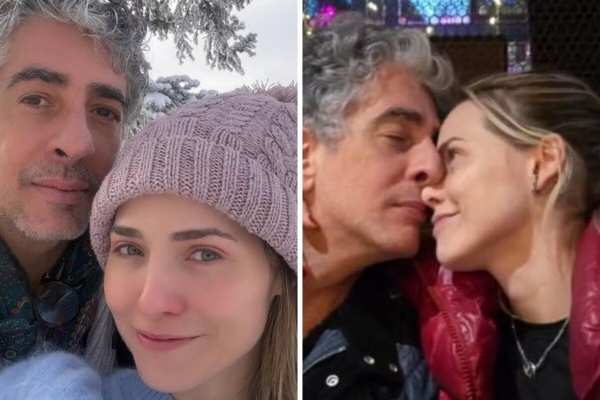 Letícia Colin e Michel Melamed reatam casamento após dois anos de se separarem -  (crédito: Observatório dos Famosos)