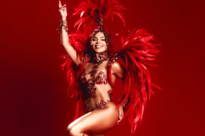 Gkay ganha 8 kg de músculos para o Carnaval: ‘Maratona’ -  (crédito: Observatório dos Famosos)