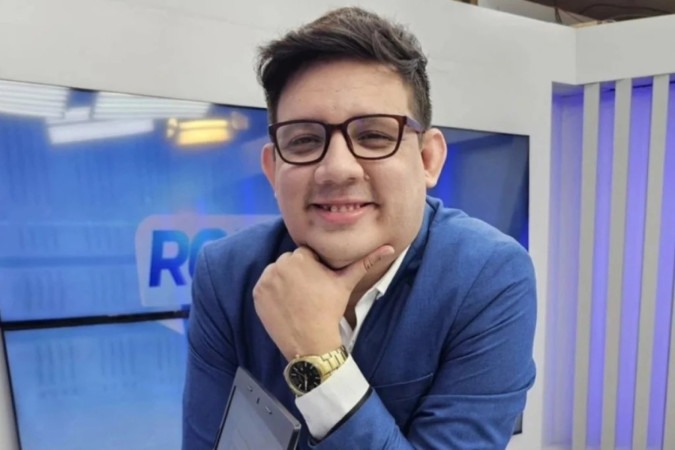 Morre o jornalista Erlan Bastos, aos 32 anos de idade -  (crédito: Obeservatório da TV)