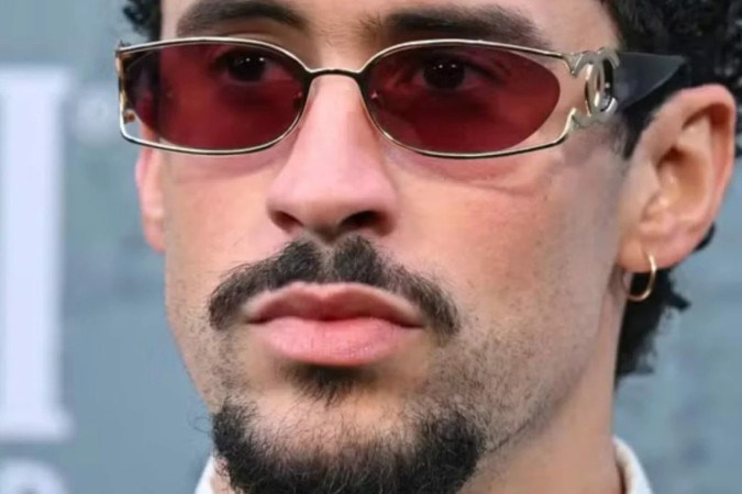 Em alta, Bad Bunny terá show transmitido pela Globo -  (crédito: Obeservatório da TV)