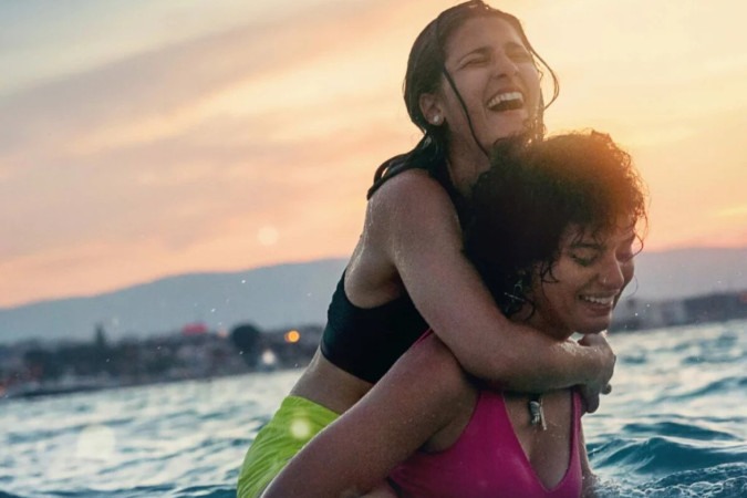 Filme baseado em fatos reais acompanha irmãs sírias até os Jogos Olímpicos -  (crédito: Obeservatório da TV)