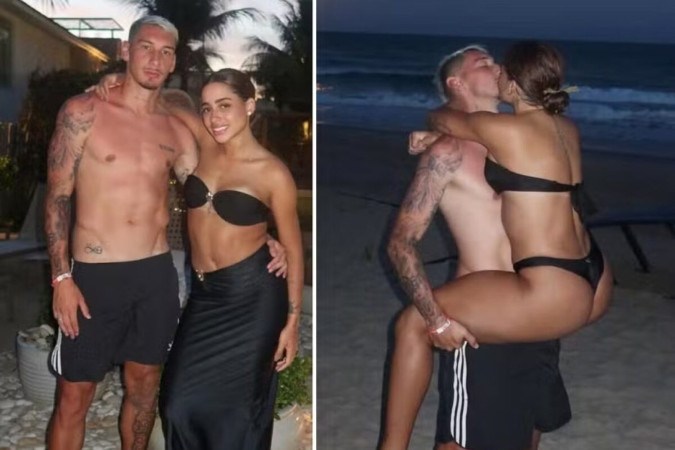 MC Lomma surge ao lado donamorado jogador durante as férias: ‘Eu e você’ -  (crédito: Observatório dos Famosos)