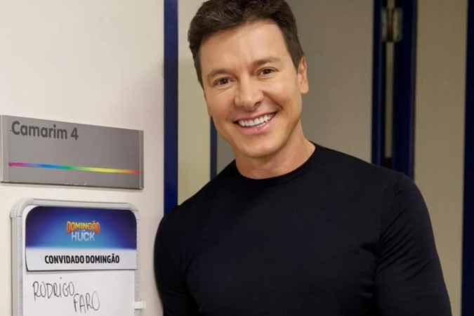 Após sucesso na Dança dos Famosos, Rodrigo Faro dá sugestão à Globo de programa -  (crédito: Obeservatório da TV)