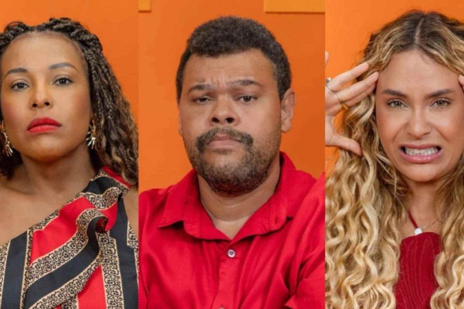 BBB 26: Babu, Sol e Sarah formam o quarto paredão da temporada -  (crédito: Obeservatório da TV)