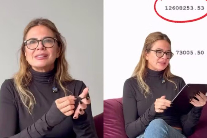 Luciana Gimenez desabafa sobre seu nome envolvido em escândalo Epstein -  (crédito: Observatório dos Famosos)