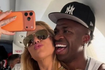 Virginia revela como foi primeira vez com Vini Jr.: ‘Recebi um foguinho’ -  (crédito: Observatório dos Famosos) -Virginia revela como foi primeira vez com Vini Jr.: ‘Recebi um foguinho’ -  (crédito: Observatório dos Famosos)