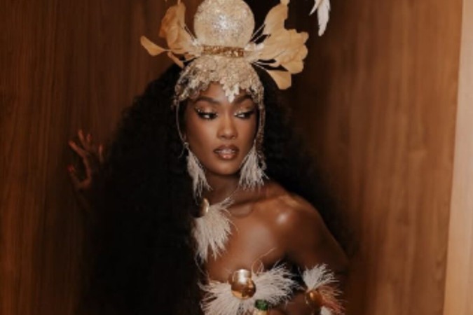 Erika Januza fala sobre voltar ao Carnaval: ‘Corpo real’ -  (crédito: Observatório dos Famosos)