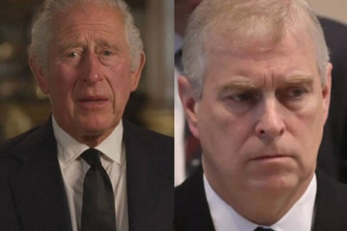 Rei Charles III quebra o silêncio sobre detenção do irmão, ex-príncipe Andrew -  (crédito: Observatório dos Famosos)