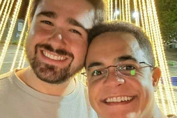 Quem é o namorado do jornalista da Globo, Marcelo Pereira -  (crédito: Observatório dos Famosos)