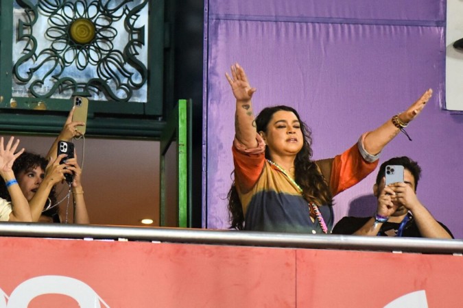 Após Carnaval, amiga de Preta Gil presta homenagem à cantora: ‘Lidar com o vazio’ -  (crédito: Observatório dos Famosos)