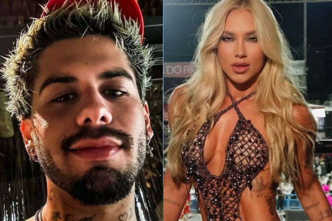 Zé Felipe fala sobre não ter prestigiado estreia da ex, Virginia, na Sapucaí: “Nem dando o c* você agrada” -  (crédito: Observatório dos Famosos)