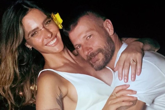 Fernanda Lima reage ao assédio sofrido por Rodrigo Hilbert: “Se eu for ciumenta, nem saio de casa” -  (crédito: Observatório dos Famosos)