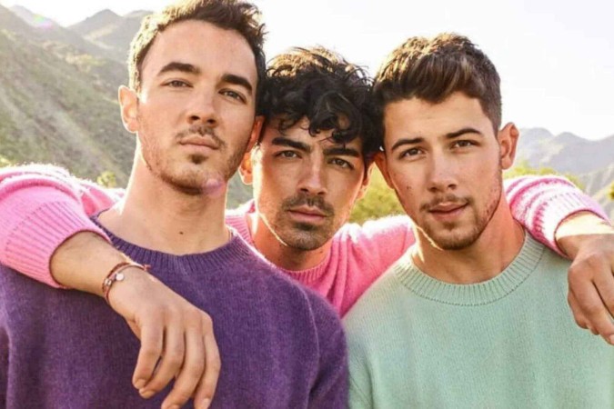 Jonas Brothers voltam ao Brasil com show único em São Paulo -  (crédito: Observatório dos Famosos)