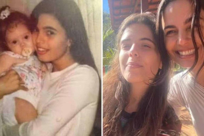 Emanuelle Araújo celebra os 32 anos da filha e web reage: ‘Não é sua irmã?’ -  (crédito: Observatório dos Famosos)