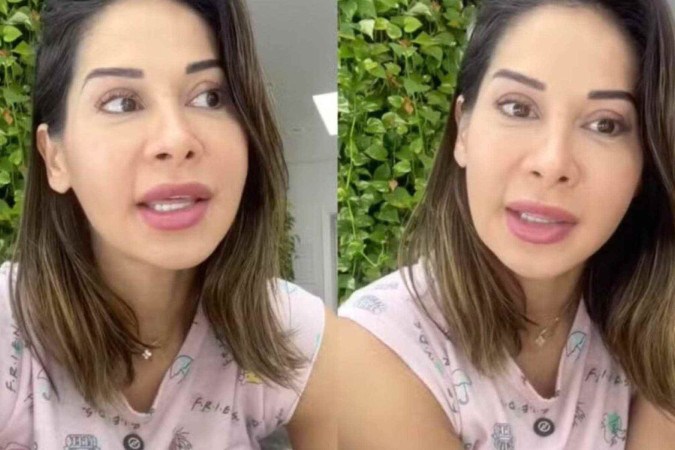 Maíra Cardi admite deformação do rosto e revela cirurgia: “Puxar a cara” -  (crédito: Observatório dos Famosos)