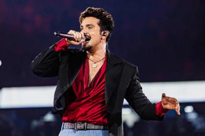 SBT transmite megashow de Luan Santana em São Paulo -  (crédito: Obeservatório da TV)
