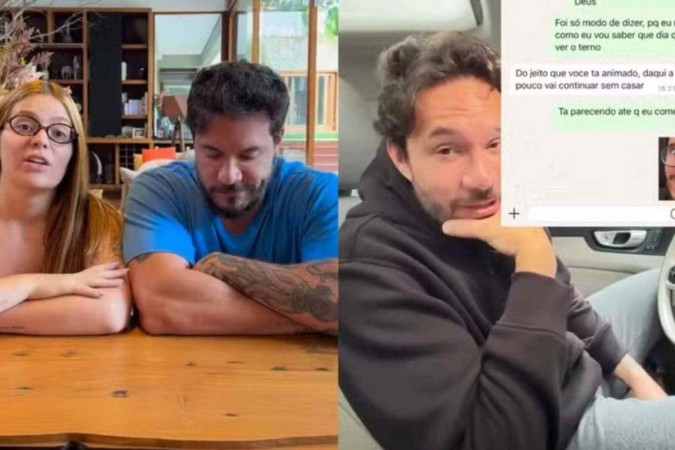 Acabou? Eliezer irrita Viih Tube com preparativos para casamento: ‘Não quero casar’ -  (crédito: Observatório dos Famosos)