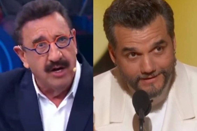 Ratinho perde a paciência com Wagner Moura após o Oscar: “Cala a sua boca” -  (crédito: Observatório dos Famosos)