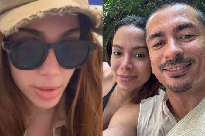 Irmão de Anitta fica preso em aeroporto de Paris e cantora se desespera -  (crédito: Observatório dos Famosos)