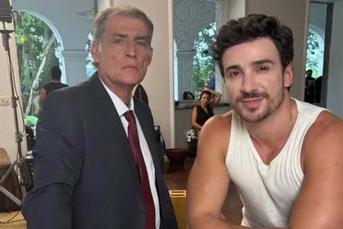 Nova novela vertical traz Giuseppe Oristanio e Habib Caiado como protagonistas -  (crédito: Obeservatório da TV)
