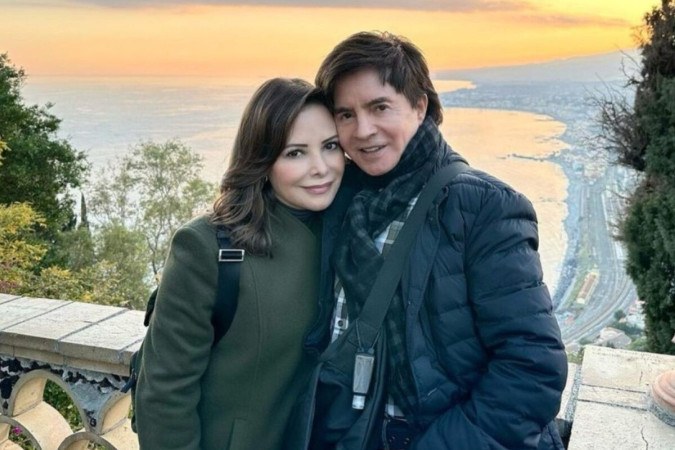 Relações duradouras: os casais famosos que estão casados há mais de 30 anos -  (crédito: Observatório dos Famosos)