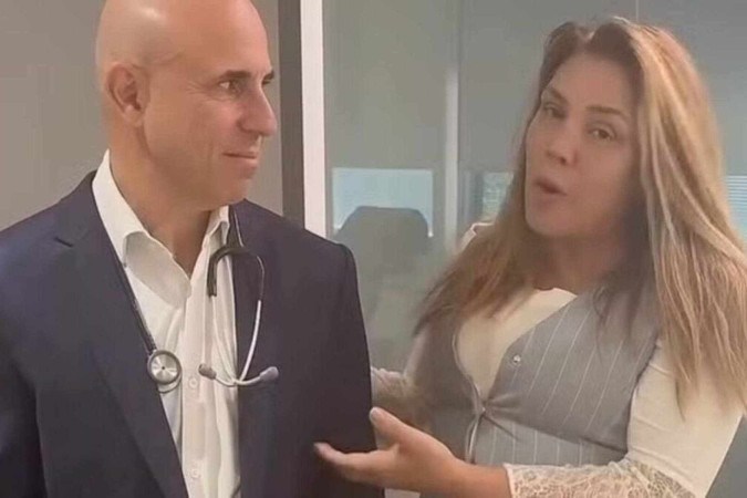 Simony se emociona com notícia de remissão do câncer; médico explica -  (crédito: Observatório dos Famosos)