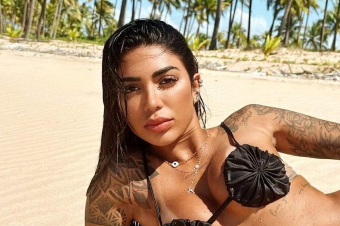 O dia em que a irmã de Gabigol postou vídeo nua e fez o clima esquentar na web -  (crédito: Observatório dos Famosos)