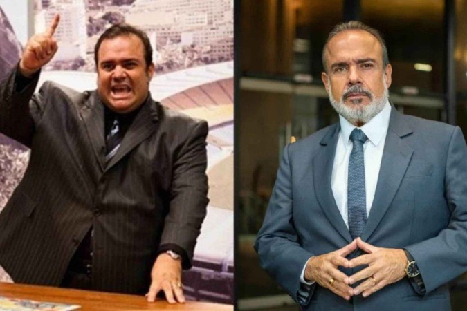 Mudança radical: ator de Três Graças perdeu 60 kg sem cirurgia bariátrica -  (crédito: Obeservatório da TV)