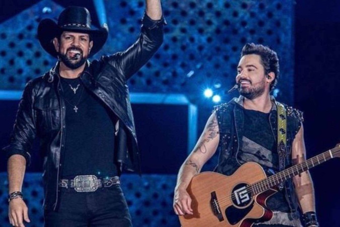 Dupla Fernando e Sorocaba integra júri de reality sertanejo no Caldeirão com Mion -  (crédito: Obeservatório da TV)