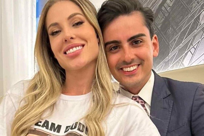 Saory Cardoso revela detalhes da intimidade com Dudu Camargo e expõe planos de ter filhos com o apresentador -  (crédito: Observatório dos Famosos)