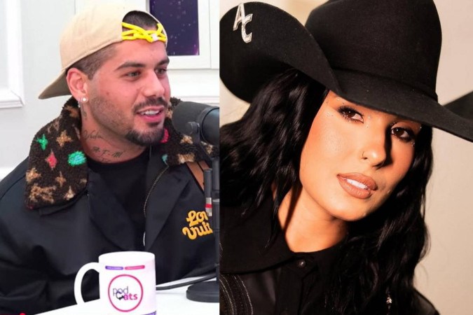 Zé Felipe revela por que não reconcilia namoro com Ana Castela: “Deu errado” -  (crédito: Observatório dos Famosos)