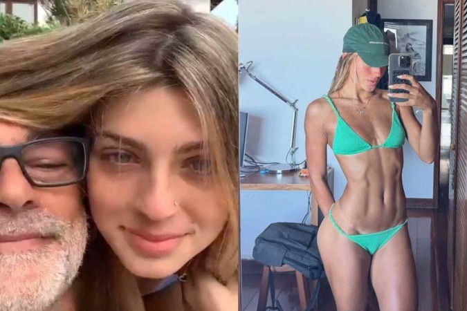 Filha de Eduardo Moscovis completa 19 anos e beleza da jovem chama atenção nas redes sociais -  (crédito: Observatório dos Famosos)